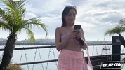 BJRAW Painting Aria Valencia's pretty face with cum