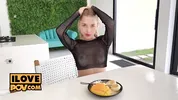 Pussy pleasure with CaliforniaBabe in POV sex scene