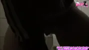 Horny German blonde gets fucked by a stranger in a public toilet