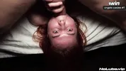 Cute Redhead Dripping With Cum