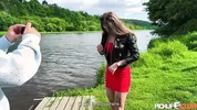 PickupClub - Ferry Ride with Beautiful Polish Olivia Sparkle Ends with Outdoor Sex