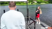 PickupClub - Ferry Ride with Beautiful Polish Olivia Sparkle Ends with Outdoor Sex