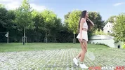 HomemadeXXX - Hot Vixi Rafi is Taking On an Active Weekend Challenge — Rollerblading, Tennis, and More!