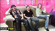 Big Breast Celebration: Siri And Samantha Service Cocks On Fuck A Fan!
