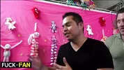 Big Breast Celebration: Siri And Samantha Service Cocks On Fuck A Fan!