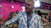 Big Breast Celebration: Siri And Samantha Service Cocks On Fuck A Fan!