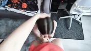 This horny polish slut would do everything for money - Diaper fetish with deepthroating huge cock