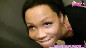 Horny German cum-loving Latina blows cock in department store changing room