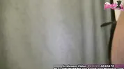 Horny German cum-loving Latina blows cock in department store changing room