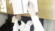 Alt classmate blows me during lesson and begs to fuck her in toilet