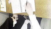 Alt classmate blows me during lesson and begs to fuck her in toilet