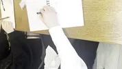 Alt classmate blows me during lesson and begs to fuck her in toilet