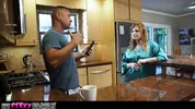 MyPervyFamily - Stepdad Can't Resist Ginger's Fluffy Muff - Harlow West