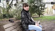 lovely 19 years Luna does anal casting