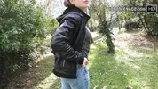 lovely 19 years Luna does anal casting