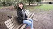 lovely 19 years Luna does anal casting