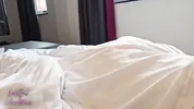Sharing a bed with seductive mature milf stepmom