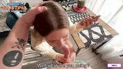 Fucked My Step Mom While She Was Reporting To The Boss On The Phone!!