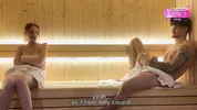 Sex With a Redheaded Milf stranger in a Public Sauna