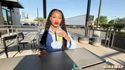 Big booty coworker says NO to CONDOM while cheating on her Husband