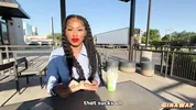 Big booty coworker says NO to CONDOM while cheating on her Husband