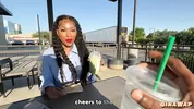Big booty coworker says NO to CONDOM while cheating on her Husband
