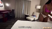 Big booty coworker says NO to CONDOM while cheating on her Husband