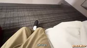 Big booty coworker says NO to CONDOM while cheating on her Husband