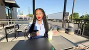 Big booty coworker says NO to CONDOM while cheating on her Husband