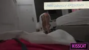 S1E6: Step son filled sperm Step mom's pussy and cum on face while phone talk with husband