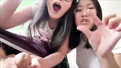 Nerdy Asian Step Sisters Prove They're Not Virgins - Family Therapy - Alex Adams