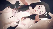 【Demon Slayer Nezuko Kamado】gangbang Animation Hentai 3D. (Kimetsu no Yaiba)