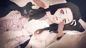 【Demon Slayer Nezuko Kamado】gangbang Animation Hentai 3D. (Kimetsu no Yaiba)