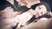 【Demon Slayer Nezuko Kamado】gangbang Animation Hentai 3D. (Kimetsu no Yaiba)