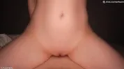 Horny stepsister + stepbrother = double cumshot