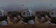 Three sizzling blondes, Allie Nicole, Emma Hix, & Kiara Cole, get their pussies worked before prom