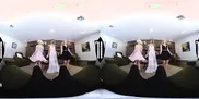 Three sizzling blondes, Allie Nicole, Emma Hix, & Kiara Cole, get their pussies worked before prom