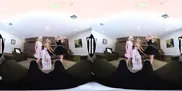 Three sizzling blondes, Allie Nicole, Emma Hix, & Kiara Cole, get their pussies worked before prom