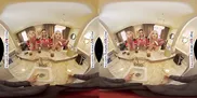 Experience the ultimate victory celebration as star quarterback treats Blake Blossom, Delilah Day, and Jazlyn Ray to his big cock
