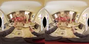Experience the ultimate victory celebration as star quarterback treats Blake Blossom, Delilah Day, and Jazlyn Ray to his big cock