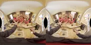 Experience the ultimate victory celebration as star quarterback treats Blake Blossom, Delilah Day, and Jazlyn Ray to his big cock