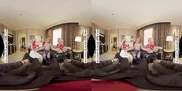 Experience the ultimate victory celebration as star quarterback treats Blake Blossom, Delilah Day, and Jazlyn Ray to his big cock