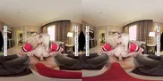 Experience the ultimate victory celebration as star quarterback treats Blake Blossom, Delilah Day, and Jazlyn Ray to his big cock