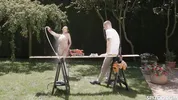 Busty Katrina Moreno Trades Hardwood For Hard Cock