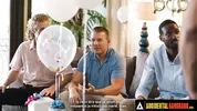 ACCIDENTAL GANGBANG - Hot Casey Calvert Get Gangbanged To Relieve Boredom SPANISH SUBTITLES