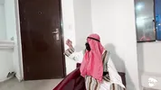 The daughter of his best friend became a prostitute and the Arab hired her to fuck her.