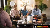 ACCIDENTAL GANGBANG - Wild Casey Calvert Offers To Get Gangbanged To Fight Horny Men's Boredom