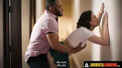 ACCIDENTAL GANGBANG - Wild Casey Calvert Offers To Get Gangbanged To Fight Horny Men's Boredom