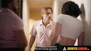 ACCIDENTAL GANGBANG - Wild Casey Calvert Offers To Get Gangbanged To Fight Horny Men's Boredom