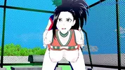 Momo Yaoyorozu and Izuku Midoriya have intense sex on the rooftop. - My Hero Academia Hentai